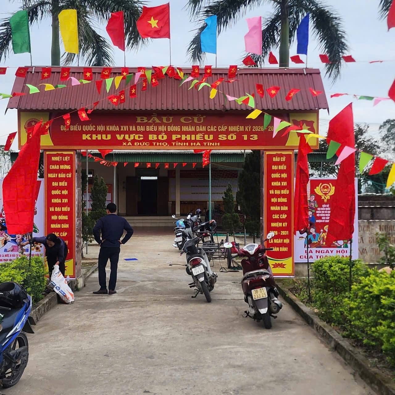 Xã Đức Thọ quyết tâm thực hiện thành công cuộc bầu cử Quốc hội và HĐND các cấp nhiệm kỳ 2026-2031