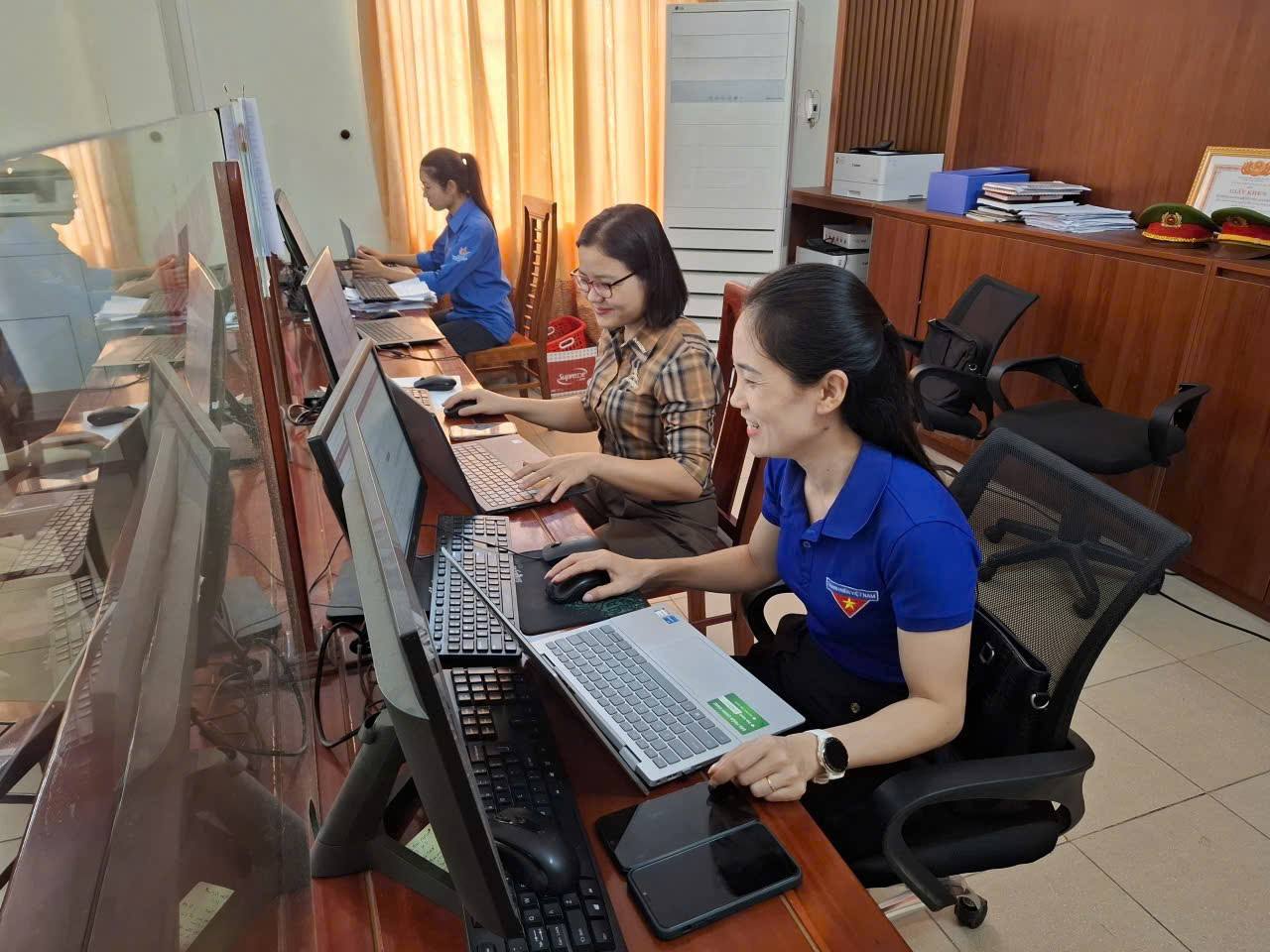 Tuổi trẻ Đức Thọ đồng hành 90 ngày cao điểm làm sạch dữ liệu đất đai