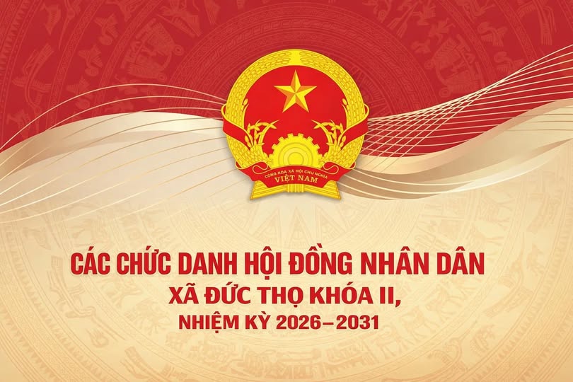 Danh sách Thường trực HĐND xã Đức Thọ, nhiệm kỳ 2026-2031