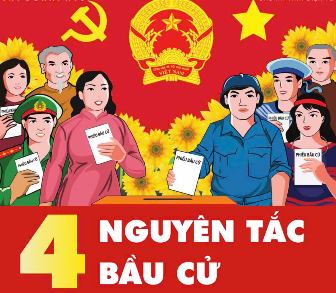 4 nguyên tắc trong bầu cử ĐBQH và đại biểu HĐND