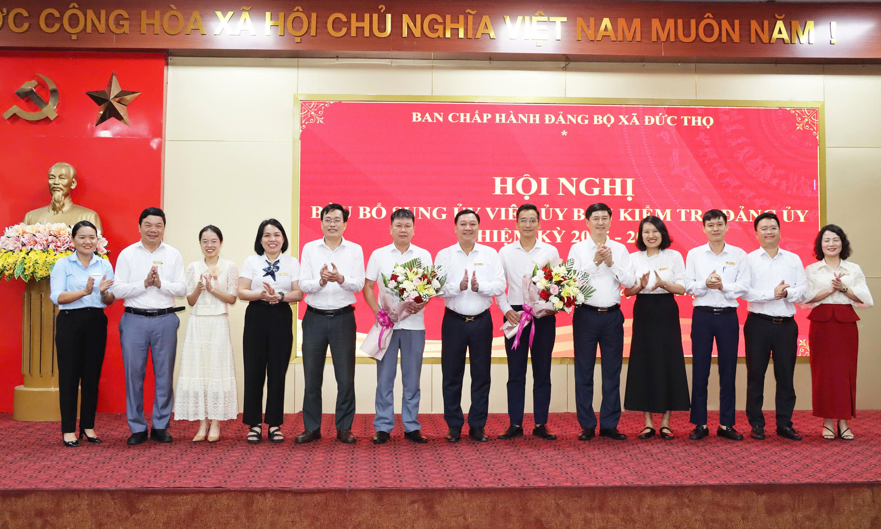 Xã Đức Thọ tổ chức hội nghị BCH bầu bổ sung Ủy viên Ủy ban kiểm tra Đảng ủy xã khóa I, nhiệm kỳ 2025 – 2030.