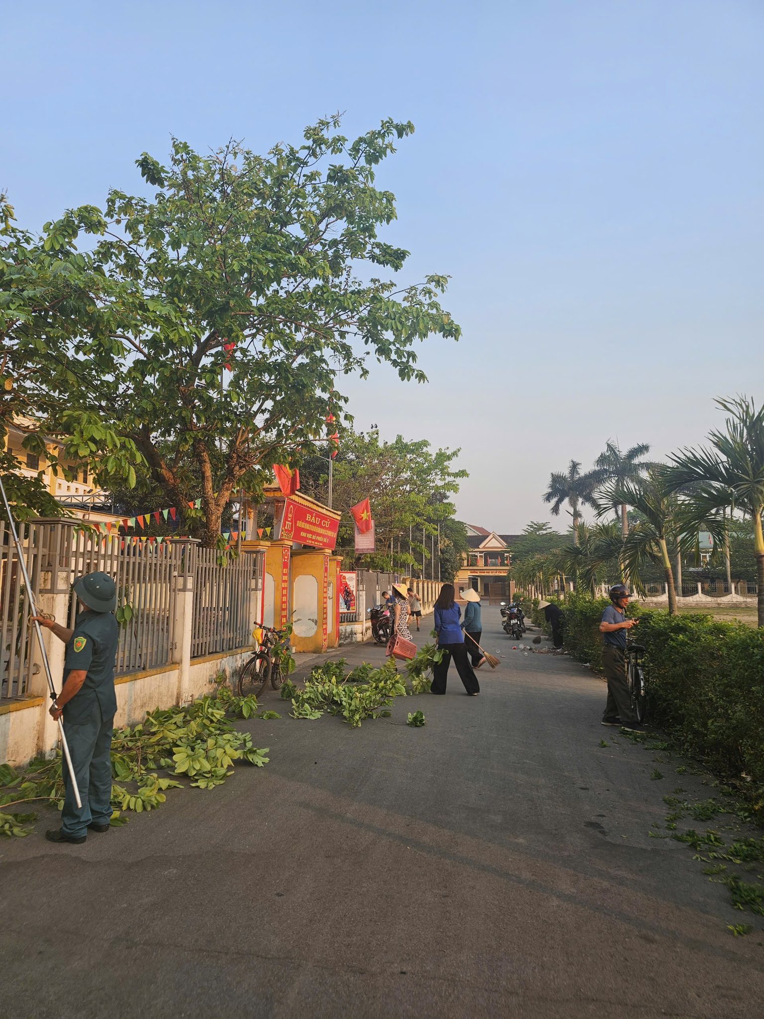 Đức Thọ đồng loạt ra quân " ngày chủ nhật xanh"