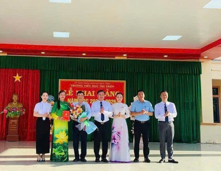 Các trường học trên địa bàn xã Đức Thọ Long trọng tổ chức khai giảng năm học mới 2025 – 2026