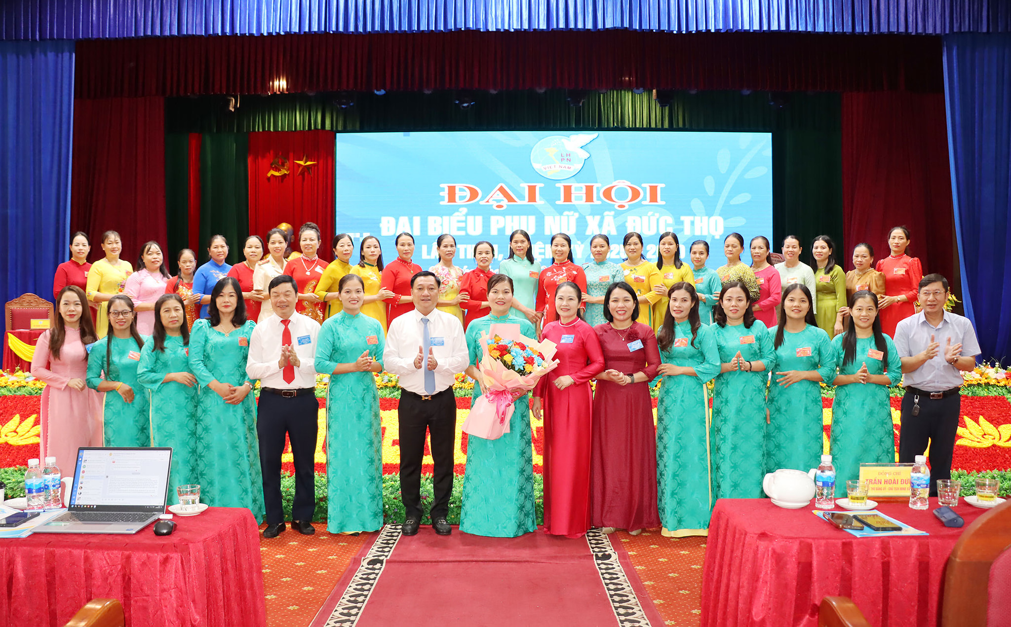 Hội Liên hiệp Phụ nữ xã Đức Thọ long trọng tổ chức Đại hội Đại biểu Phụ nữ xã lần thứ I, nhiệm kỳ 2025 – 2030. 