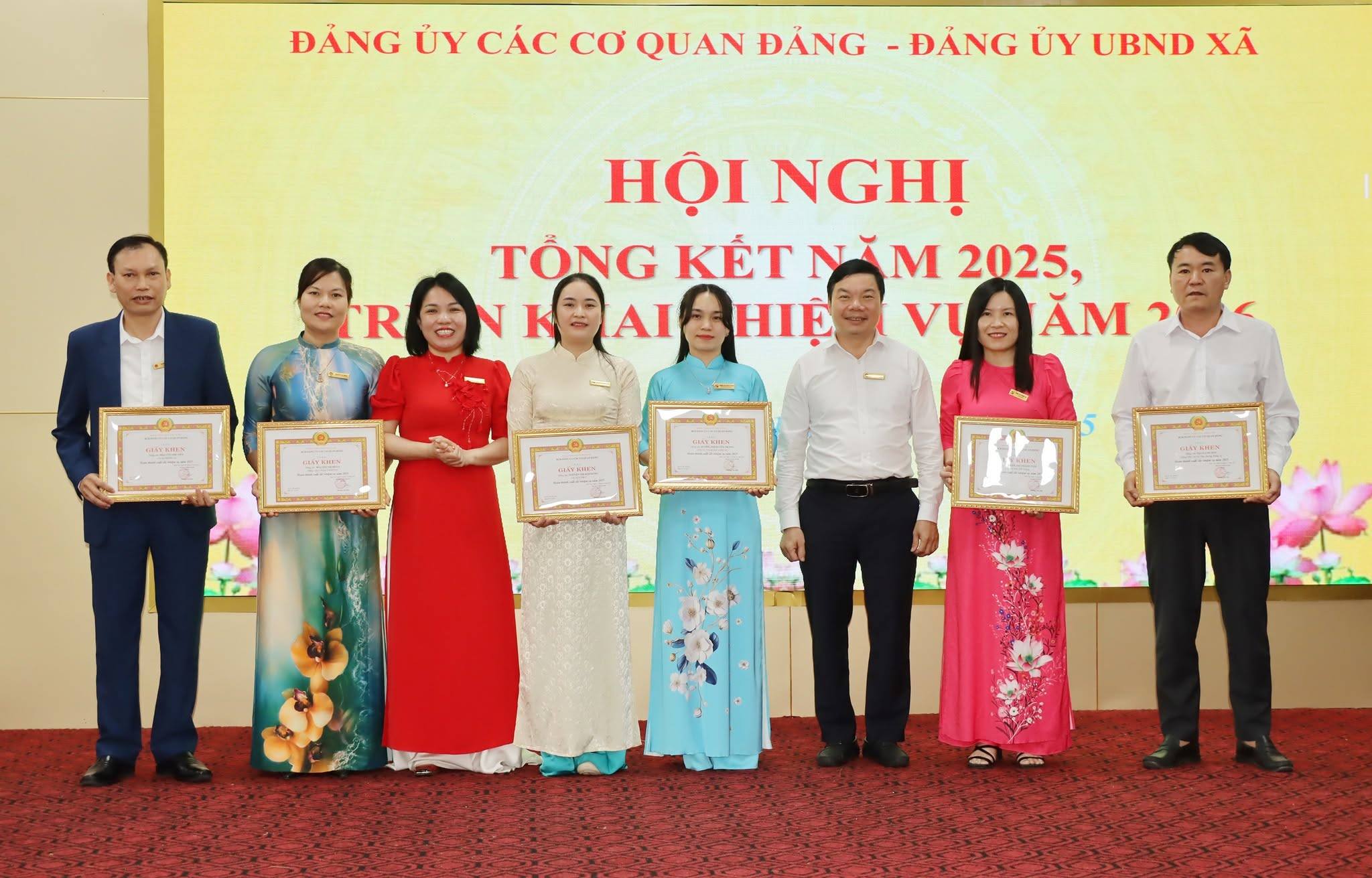 Đảng bộ các cơ quan Đảng - Cơ quan UBND xã Đức Thọ tổng kết công tác xây dựng Đảng năm 2025, triển khai phương hướng, nhiệm vụ năm 2026