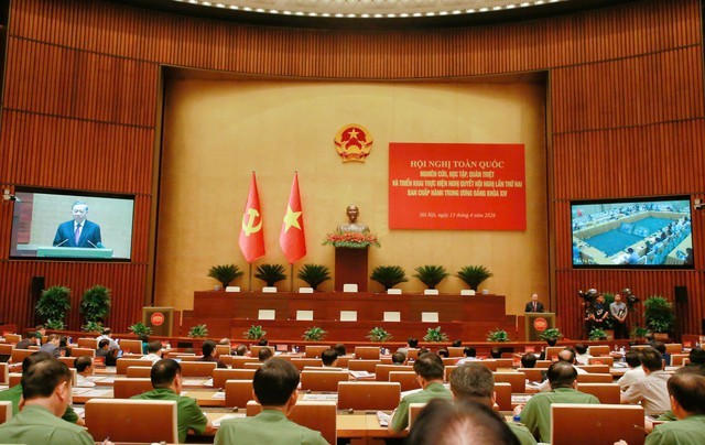 BÀI PHÁT BIỂU CỦA TỔNG BÍ THƯ, CHỦ TỊCH NƯỚC TÔ LÂM TẠI HỘI NGHỊ QUÁN TRIỆT, TRIỂN KHAI NGHỊ QUYẾT HỘI NGHỊ TRUNG ƯƠNG 2, KHÓA XIV