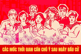 Các mốc thời gian cần chú ý sau ngày bầu cử