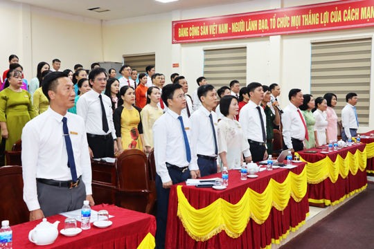 Xã Đức Thọ tổ chức lễ chào cờ tháng 6 năm 2026