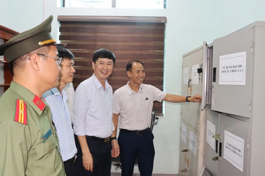 Xã Đức Thọ: Sẵn sàng mọi phương án đảm bảo an toàn cho  kỳ thi tốt nghiệp THPT năm 2026.
