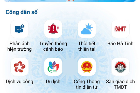 i-HaTinh đang dần trở thành kênh tương tác số giữa người dân với chính quyền Hà Tĩnh.