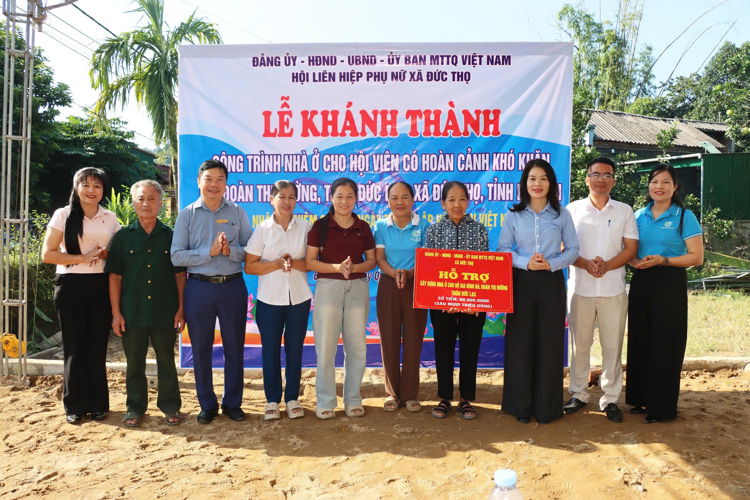 Hội Phụ nữ Đức Thọ hướng về hội viên có hoàn cảnh khó khăn, phụ nữ khuyết tật