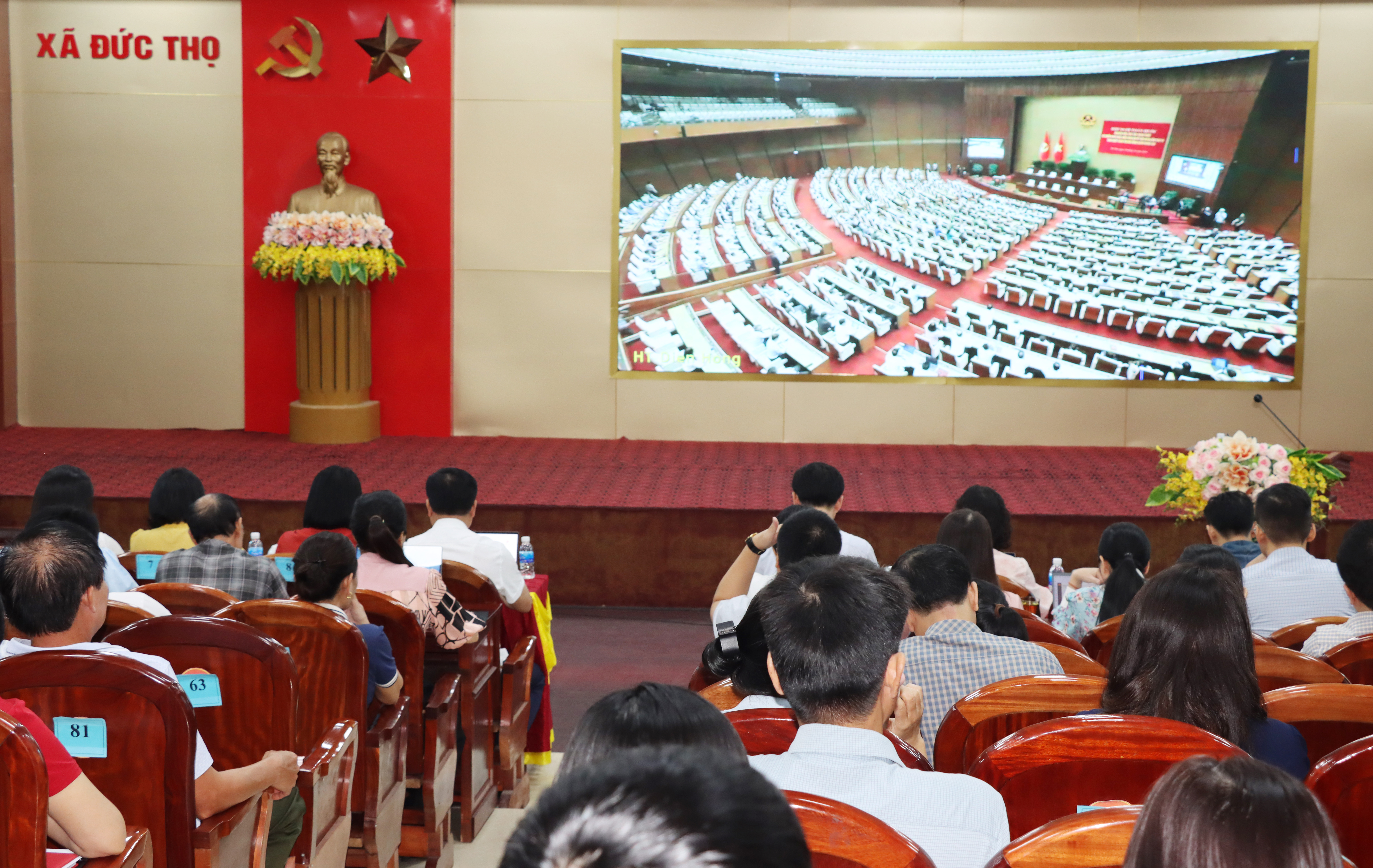 Đức Thọ:  Tổ chức 14 điểm cầu học tập, quán triệt và triển khai thực hiện Nghị quyết Hội nghị lần thứ tư Ban Chấp hành Trung Đảng khóa XIV.