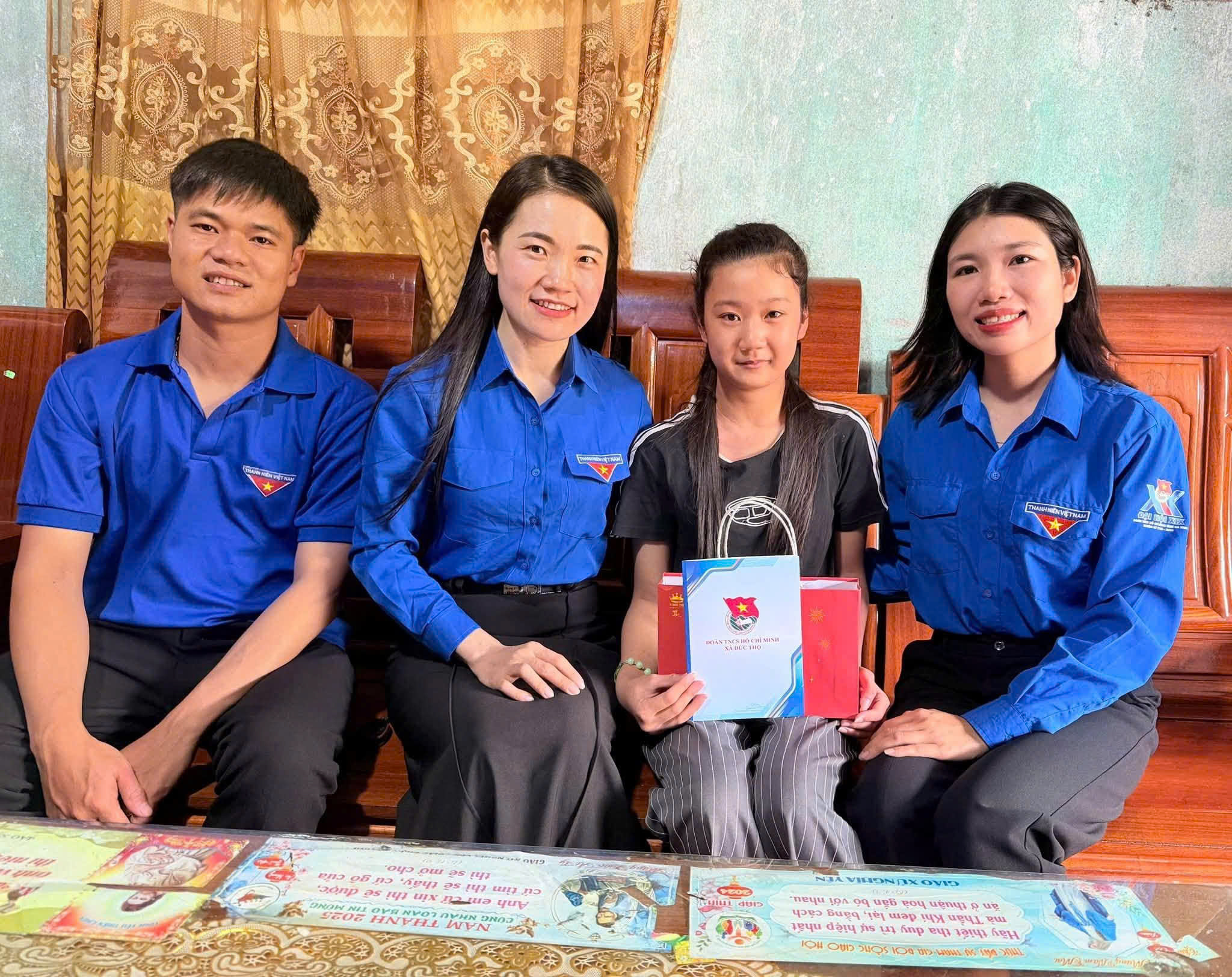 Tuổi trẻ Đức Thọ trao gần 20 triệu đồng dịp Trung thu 2026.