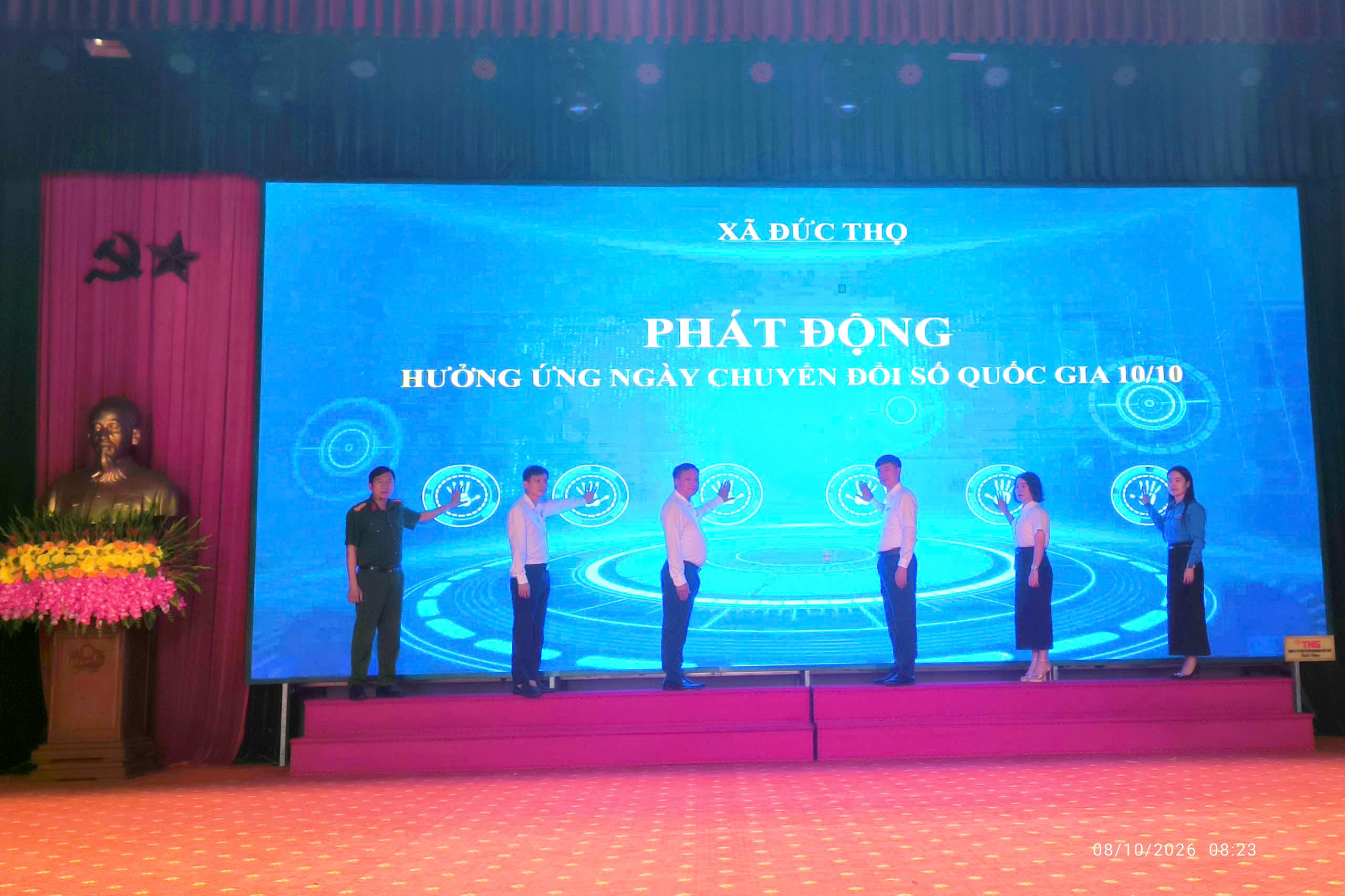 Đức Thọ: Chuyển đổi số phải tạo giá trị thực chất cho người dân