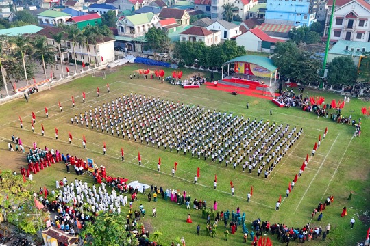 Xã Đức Thọ tiếp nối truyền thống cách mạng của quê hương Cố Tổng Bí thư Trần Phú. 