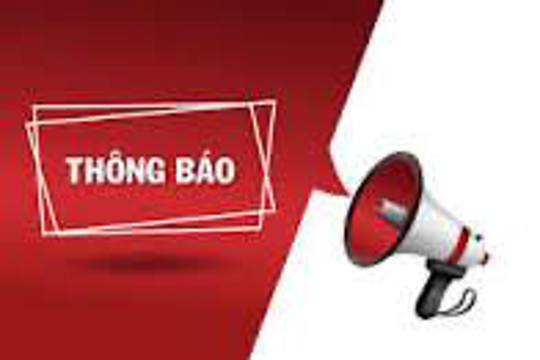 Thông báo phân luồng giao thông trên đê La Giang 