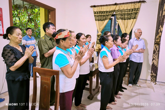 Ấm tình tri ân ở thôn Yên Long xã Đức Thọ.