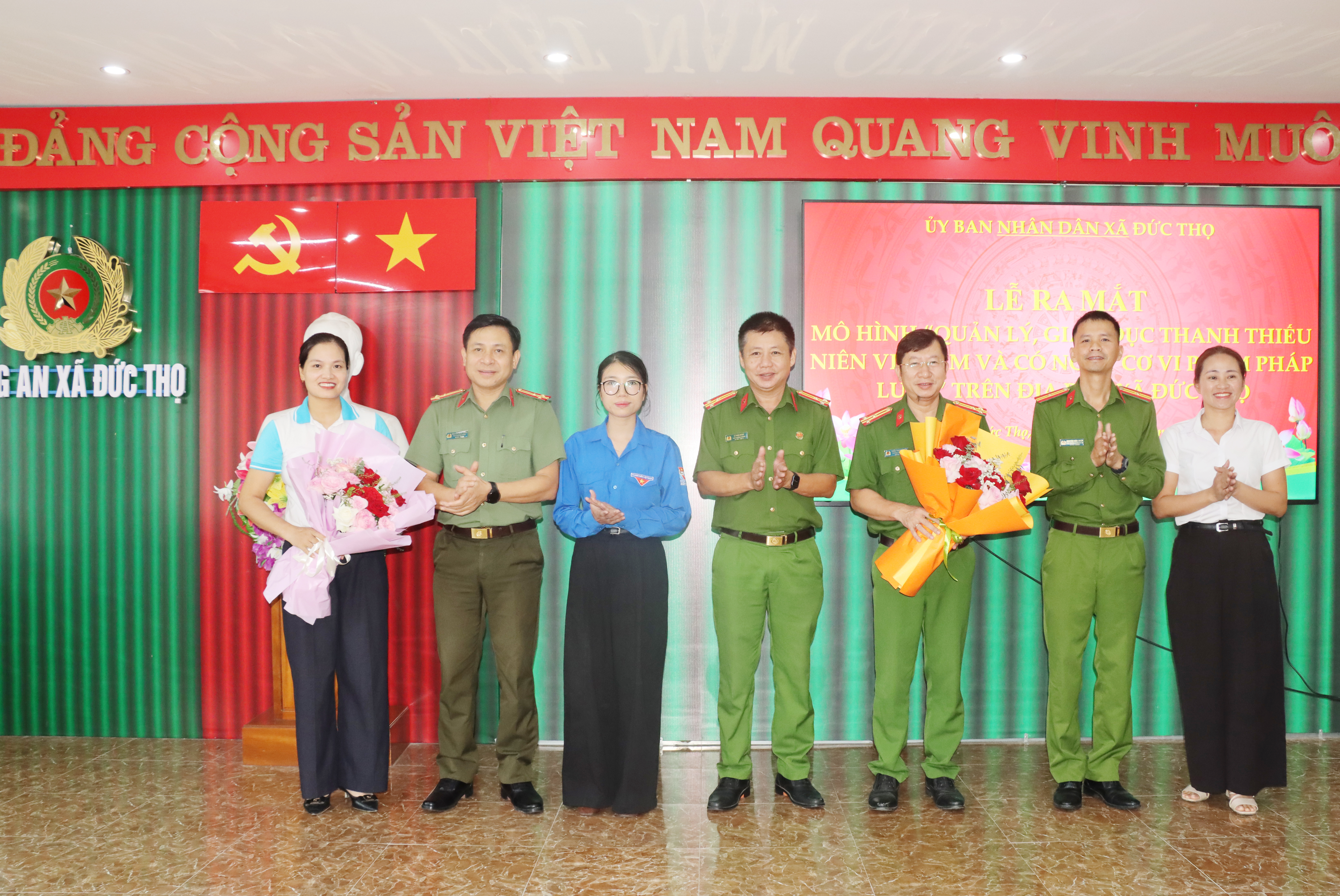 Đức Thọ ra mắt mô hình quản lý, giáo dục thanh thiếu niên