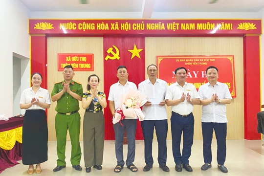 Thôn Yên Trung “Mỗi người dân là một chiến sĩ bảo vệ an ninh Tổ quốc” 