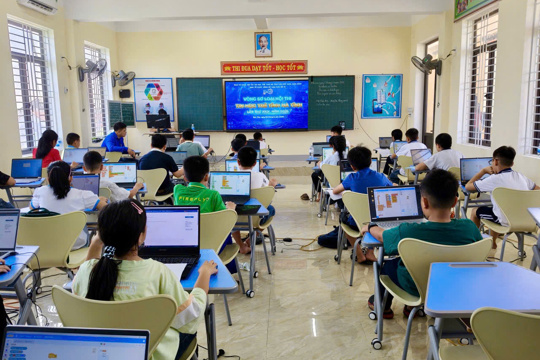 56 thí sinh tham gia Hội thi “Tin học trẻ tỉnh Hà Tĩnh” năm 2026.