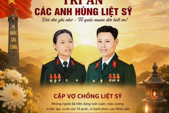 Hai người, hai chiến trường, một khúc tráng ca bất tử.