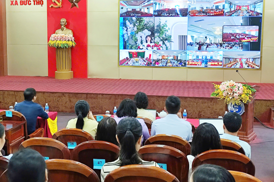 Đức Thọ tham dự hội nghị tập huấn ứng dụng trí tuệ nhân tạo (AI) trong thực thi công vụ năm 2026