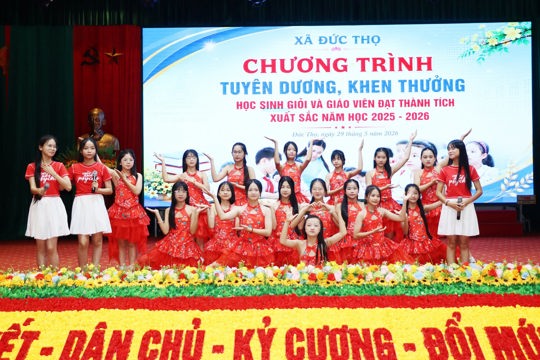 Giáo dục xã Đức Thọ: Nhiều kết quả đáng trân trọng trong năm đầu thực hiện vận hành chính quyền 2 cấp.