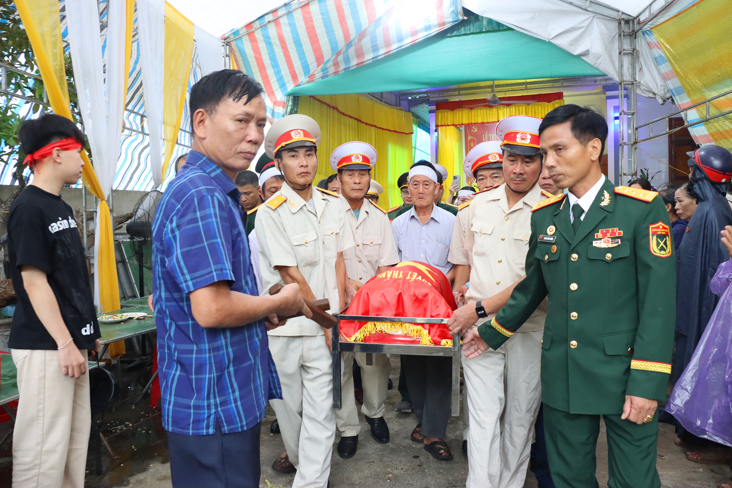 Liệt sỹ Trần Quỳnh trở về quê sau 50 năm