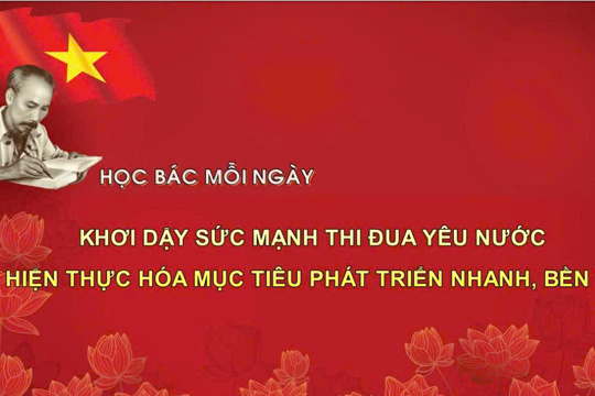 Khơi dậy sức mạnh thi đua yêu nước để hiện thực hóa mục tiêu phát triển nhanh, bền vững 