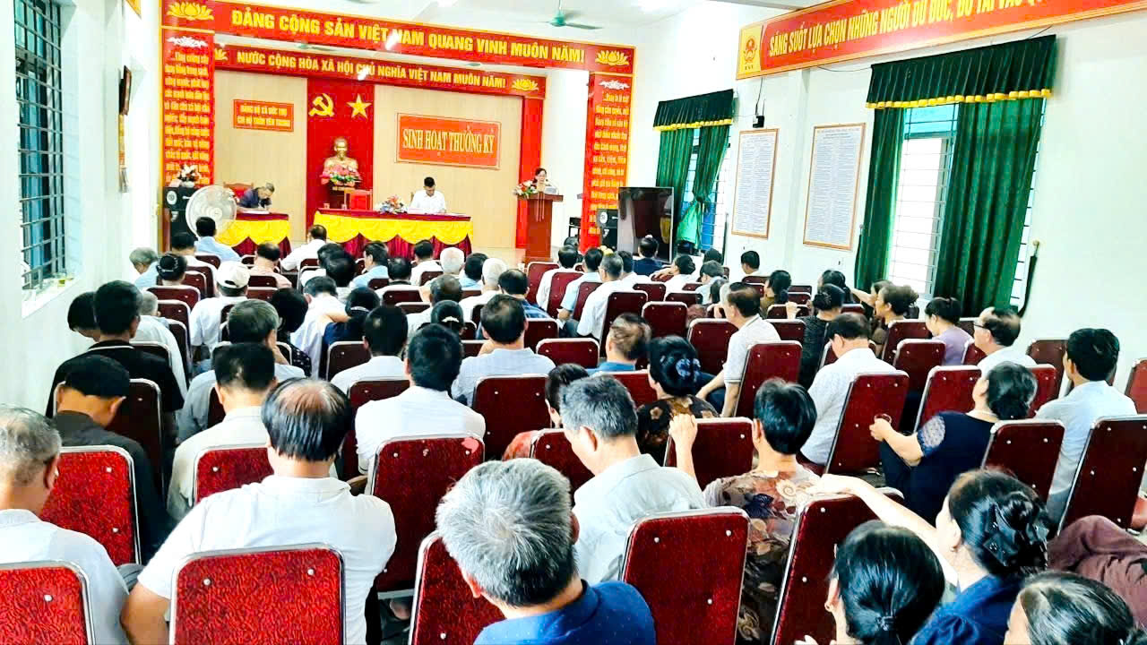 Đức Thọ: 16 chi bộ nông thôn triển khai sinh hoạt chuyên đề quý IV