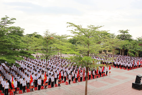 Trường THCS Đậu Quang Lĩnh tổng kết năm học 2025 – 2026. 