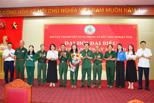 Đại hội Hội Cựu thanh niên xung phong xã Đức Thọ lần thứ I 