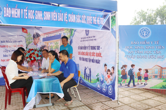 Đức Thọ đẩy mạnh tuyên truyền, vận động người dân tham gia BHXH tự nguyện, BHYT. 