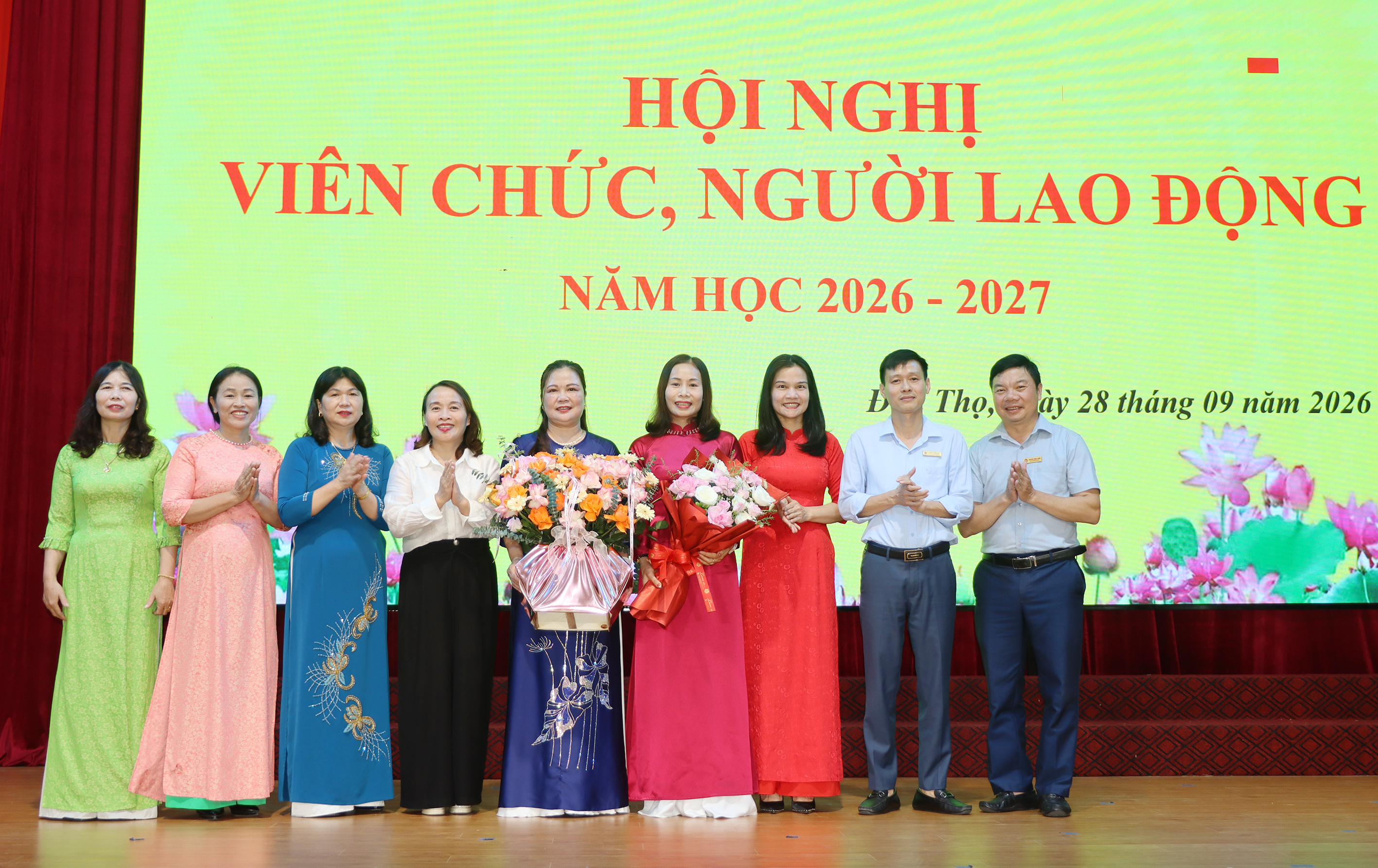 Trường Mầm non Đức Thọ Hội nghị viên chức, người lao động năm học 2026-2027