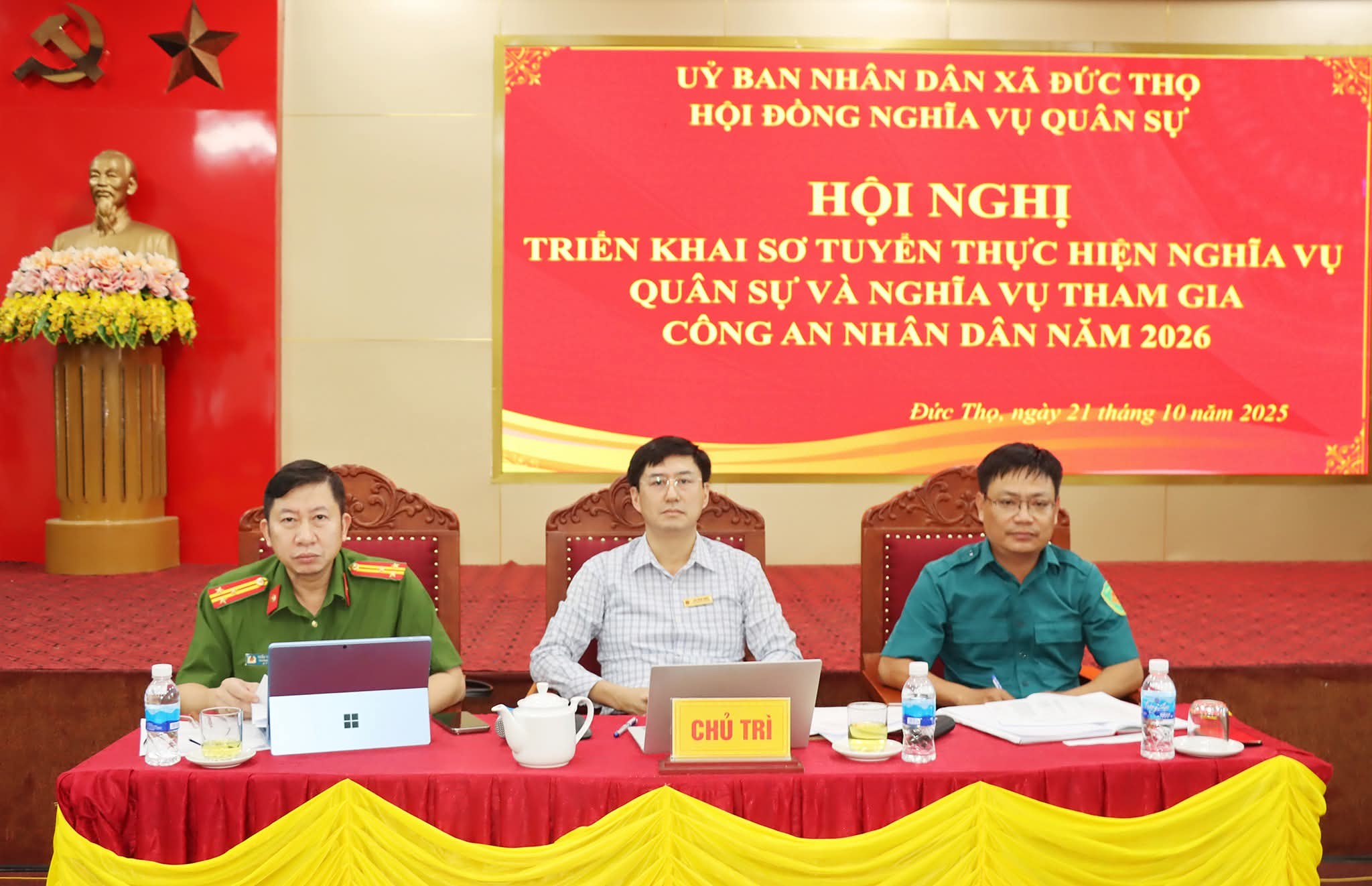 Triển khai sơ tuyển nghĩa vụ Quân sự, nghĩa vụ tham gia Công an nhân dân năm 2026