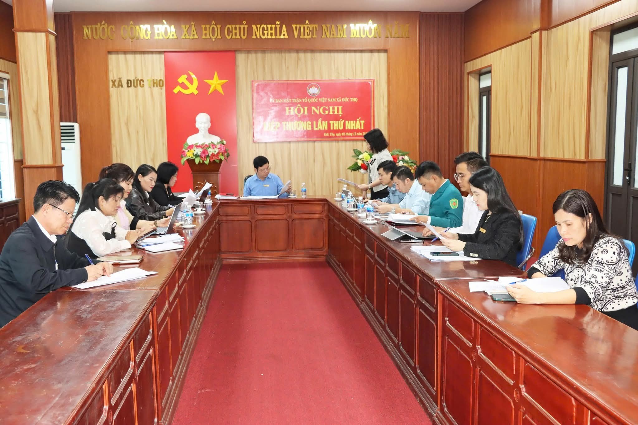 Hội nghị hiệp thương lần thứ I bầu cử đại biểu HĐND xã Đức Thọ nhiệm kỳ 2026 – 2031