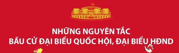 Những nguyên tắc bầu cử đại biểu Quốc hội và đại biểu HĐND . 