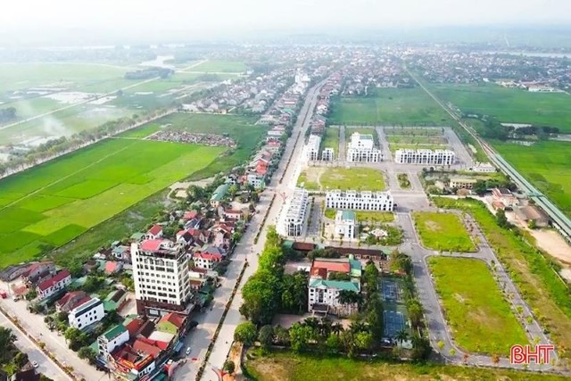 Bức tranh đô thị văn minh của thị trấn Đức Thọ